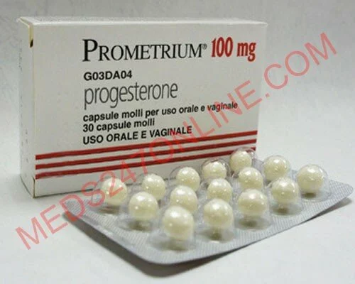 Prometrium 100mg Soft Gel Capsules