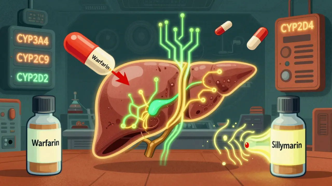 Milk Thistle and Liver-Metabolized Drugs: What You Need to Know About Enzyme Interactions