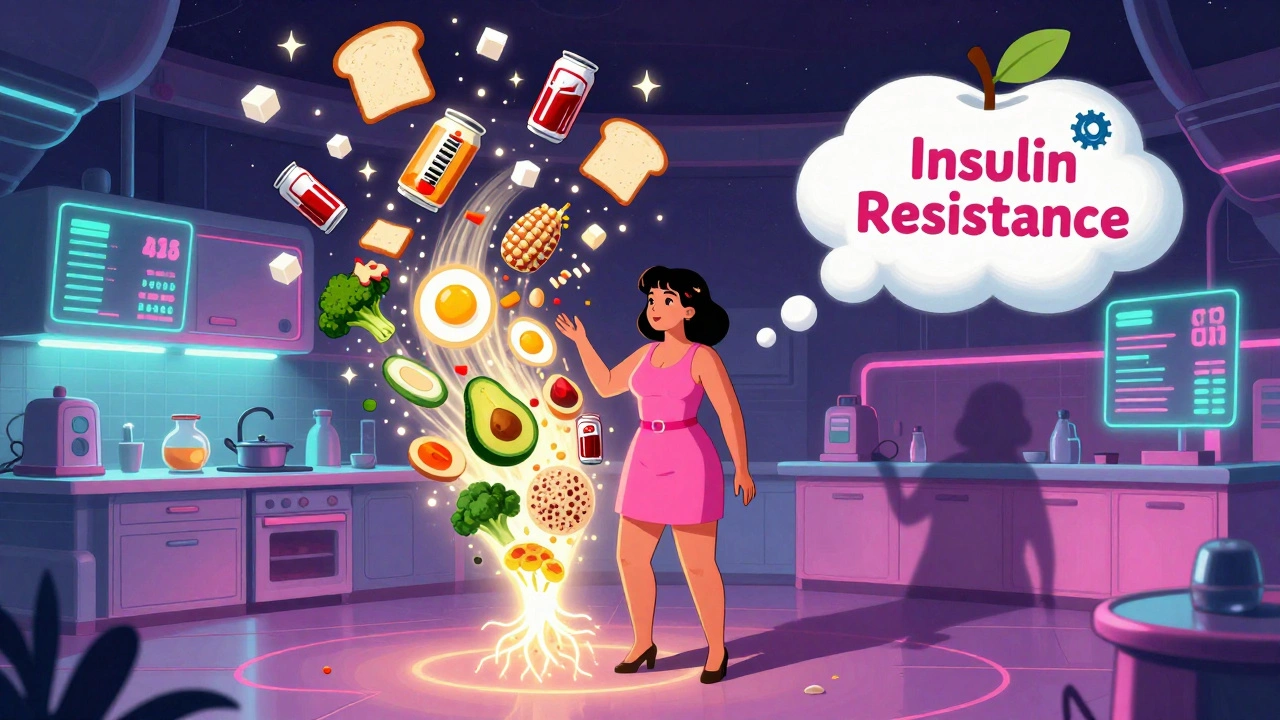 PCOS and Weight: How Insulin Resistance Drives Weight Gain and What to Eat