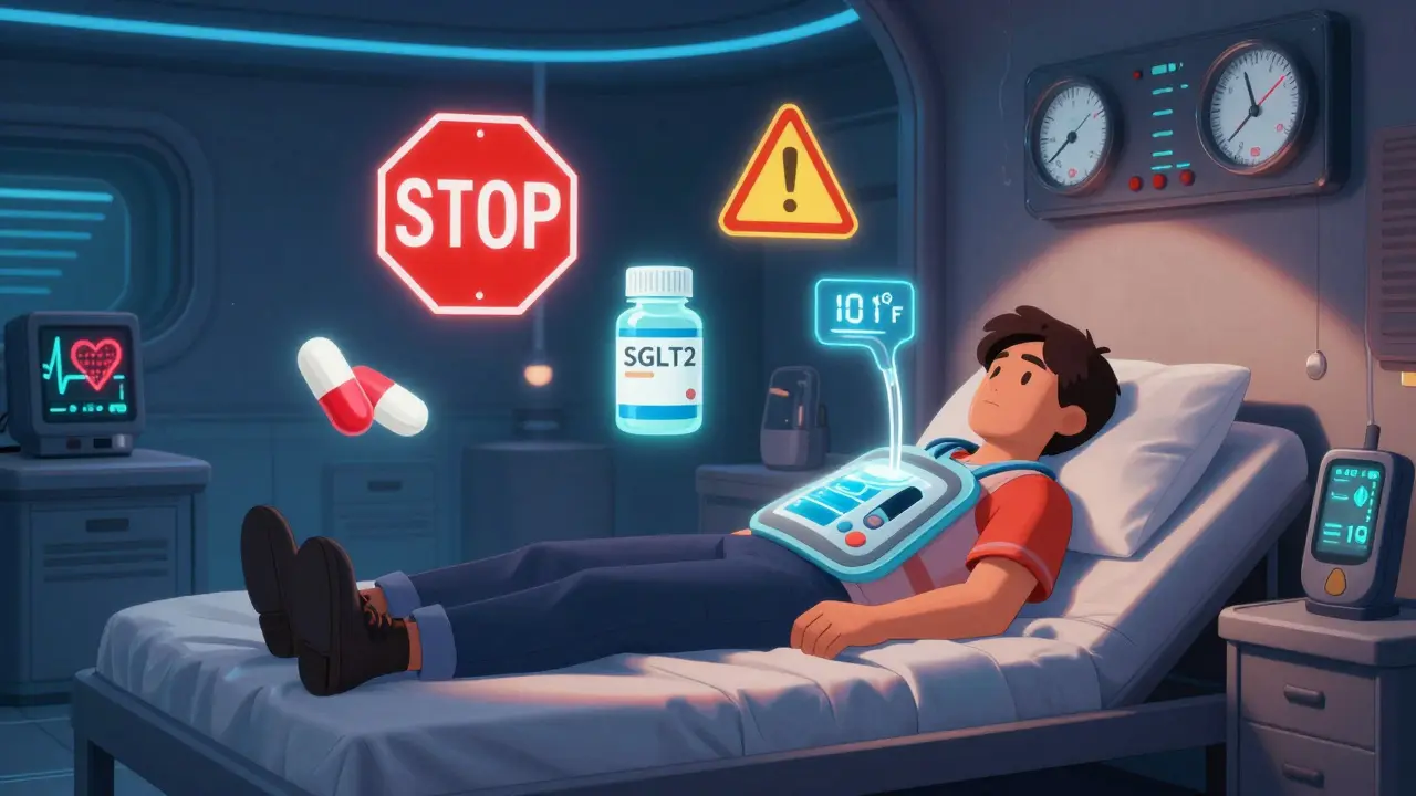 Sick Day Rules for Diabetes Medications: What to Stop, Start, and When to Call for Help