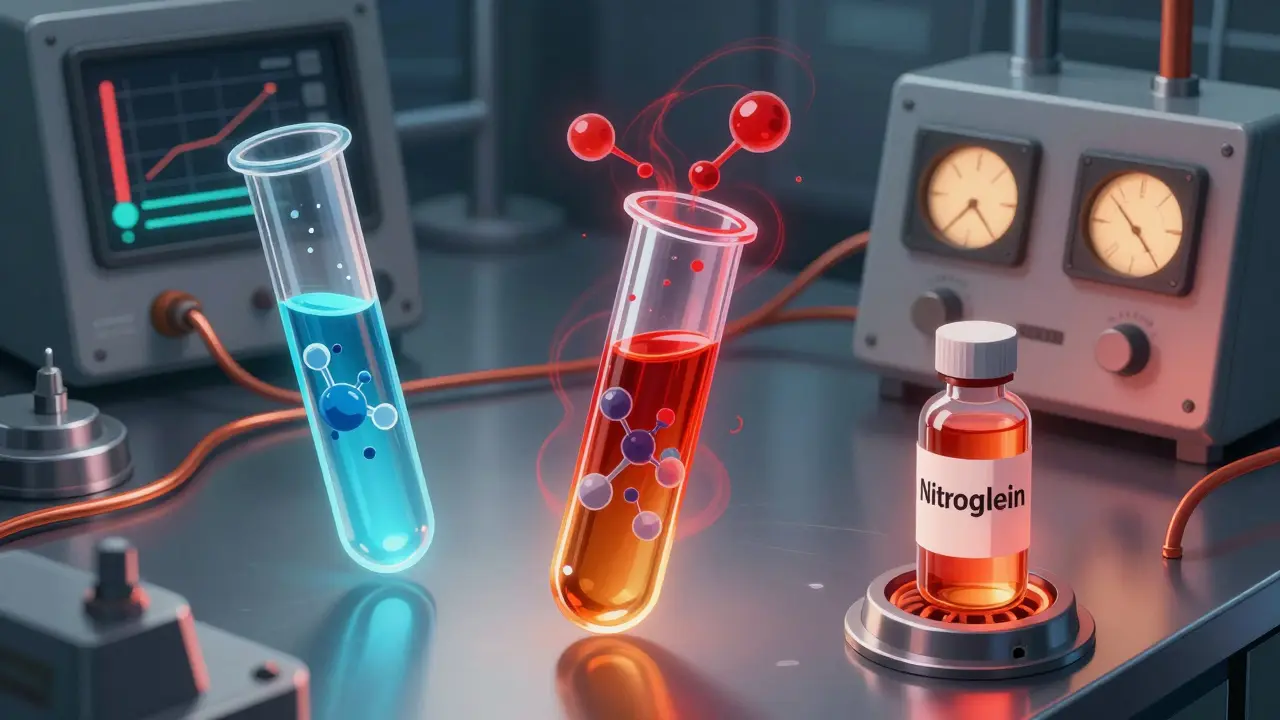Lab visuals showing fragile medications degrading rapidly