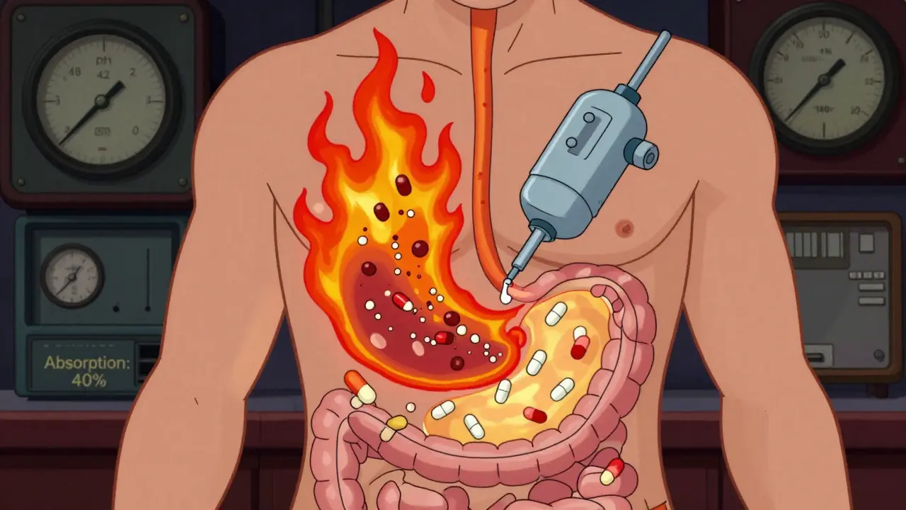 Proton Pump Inhibitors and Antifungals: How They Interfere with Absorption
